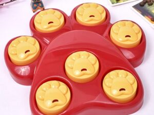 interactive rubber puzzle feeder toy