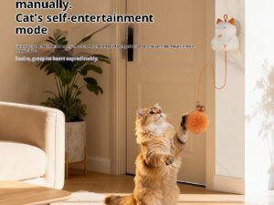 Zelf bewegend Kattenspeeltje – De Ultieme Speelbal voor Eindeloos Vermaak